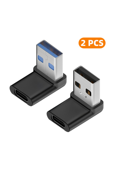 Choice4 محول USB 3.0 بزاوية 90 درجة من النوع C إلى USB-A بسرعة نقل 10 جيجابت ...