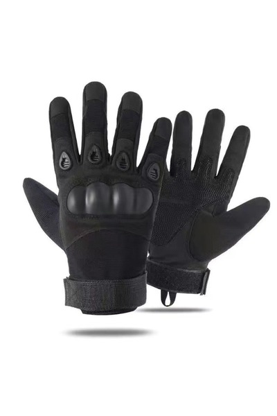 Choice16 L Black-A Outdoor Sports Motorcycle Army Fan Gloves Outdoor Tactical...