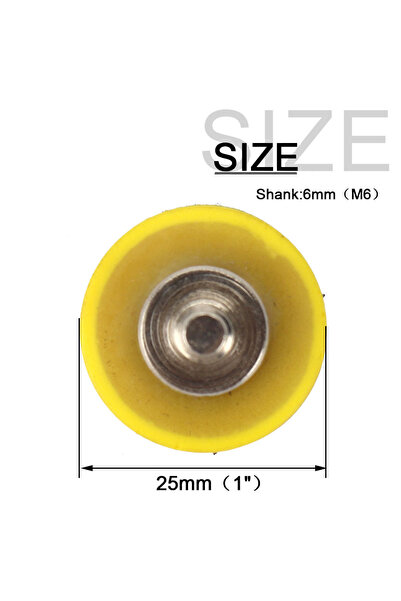 Choice 1inch M6 1/2/3 inch Polishing Sanding Pad Pneumatic Sander Disc Backer...