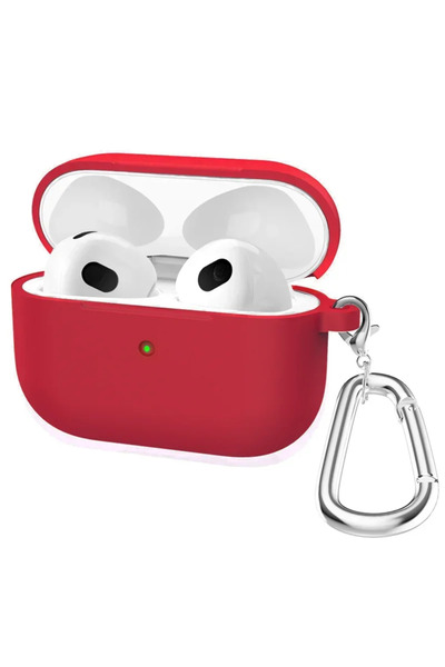 Choice for Airpods 4 Red 18 Soft Silicone Earphone Covers for airpods 3/4 cas...