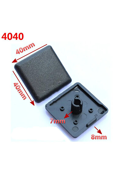 Choice 10pcs 4040 10pcs European Standard End Cap Cover Aluminum Profile Cove...