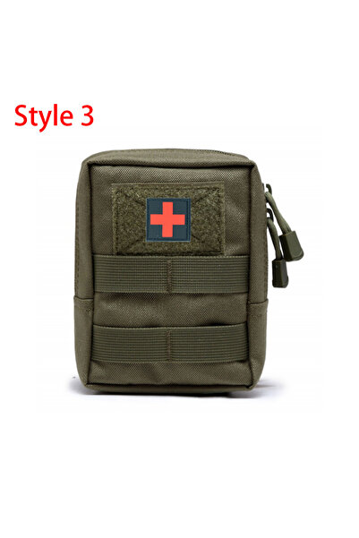 Choice23 Style-3-GR IFAK EDC Bag Waist Bag Hunting Vest Emergency Tool Kit Ou...