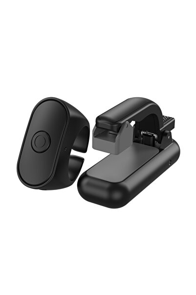 Choice1 black 2-in-1 Page Turner Clicker Wireless Page Turner Remote Lightwei...