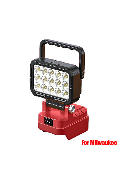 choice2 For Milwaukee For Dewalt/Makita/Milwaukee Battery Portable LED Work L...