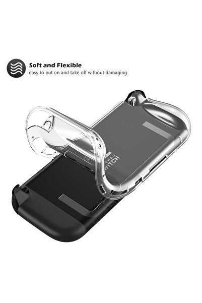 Choice Transparent Protective Case for Switch 2 (2025), NS 2 TPU Cover Protec...