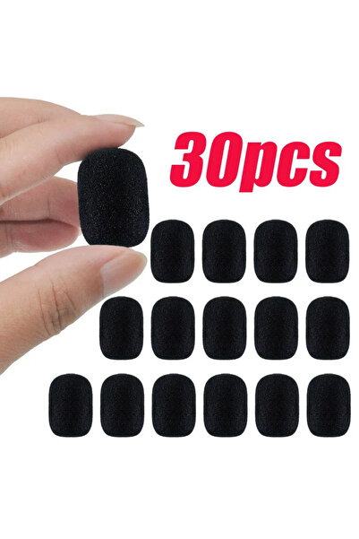 Choice3 30pcs 5-200PCs microphone windscreen sponge cover headset mic foam co...