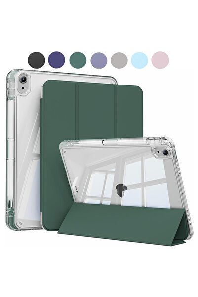 Choice75 For iPad Mini 6 Dark Green Case for iPad 5 6 7 8 9 10 11 Air 1 2 3 4...