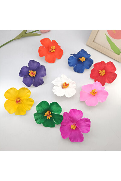 Choice Barrettes 9PCS 1/4/9PCS Hawaiian Flower Hair Clip For Women Girls Roma...