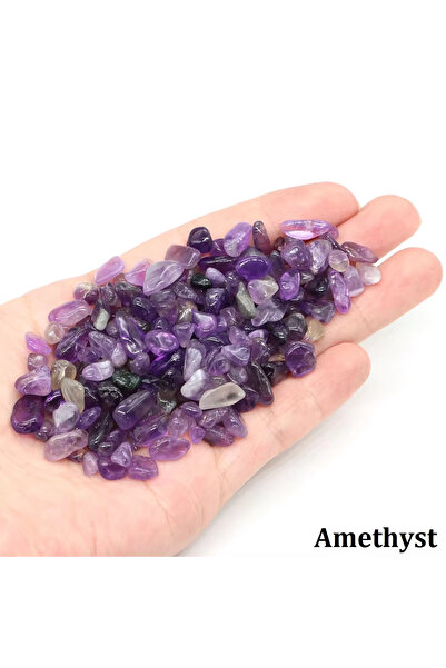 Choice8 100g Amethyst Natural Stones Gravel Crystals Chip Quartz Minerals Rei...