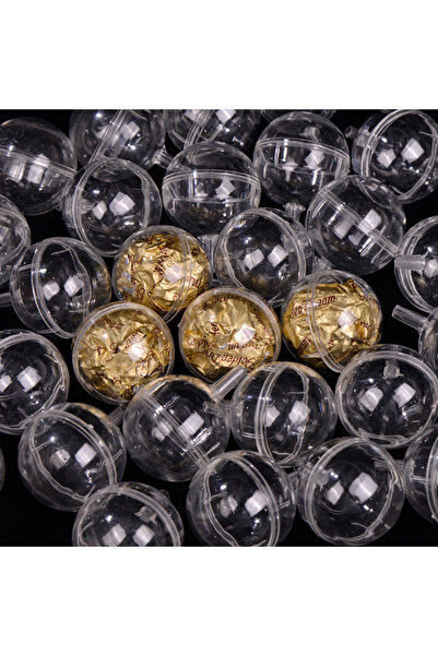 Choice 50 pcs 50Pcs Clear Chocolate Box Truffle Liner Flower Candy Box Bouque...