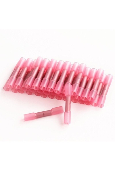 AOKIN 20pcs red 20/50 PCS Heat Shrink Connectors Insulated Waterproof Crimp T...