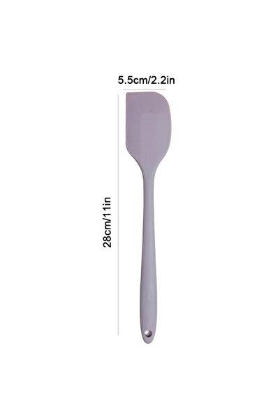 Choice L-Purple New Silicone cream spatula Non-stick butter spatula Heat-resi...