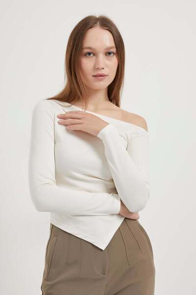 Arma Life Armalife 1499 low shoulder skirt asymmetric flexible women blouse