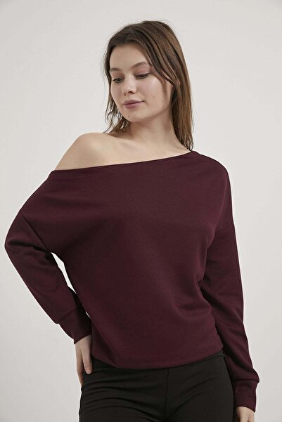 Arma Life Armalife 1249 Low Shoulder Loose Women's Blouse