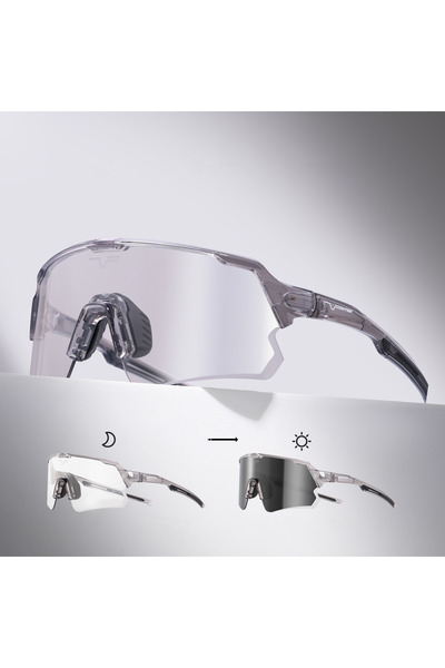 Choice 04 PUTON Photochromic Cycling Glasses Cycling Eyewear Drive Hiking Out...