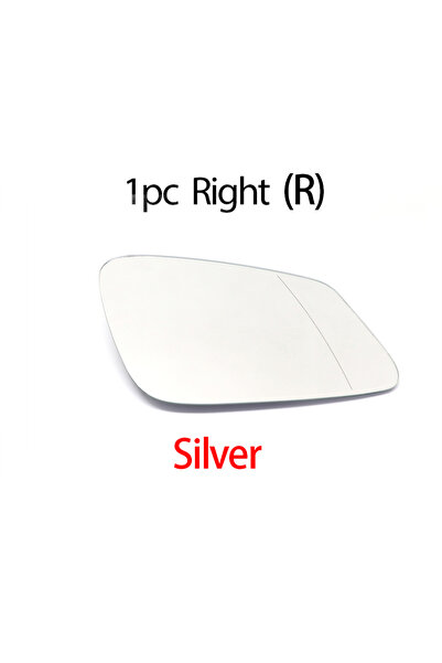 Choice1 1pc Right Silver Heating Side Mirror Glass Lens Door Wing Rear View M...
