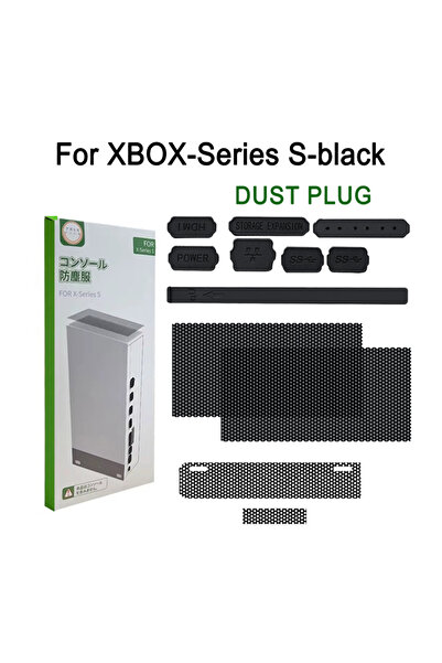 Choice S-Balck Dust Proof Mesh Filter Jack Stopper Kit Cover For Xbox Series ...