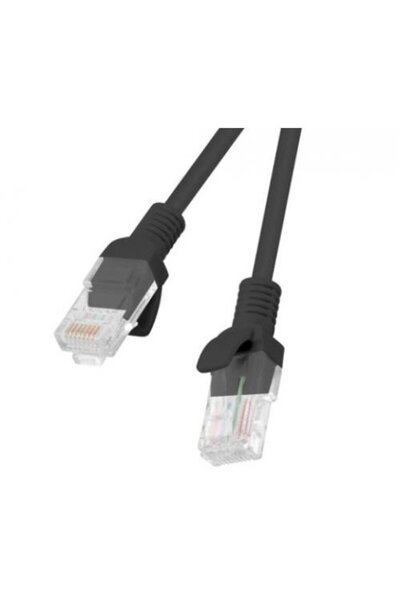 Lanberg Cordon de rețea PCU5-10CC-1500-BK, Cat5e, U/UTP, 15m, Negru
