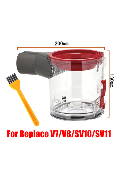 Choice7 V7 V8 dust bin For Dyson V6 DC V7 V8 V10 V11 V12 V15 Digital Slim Vac...