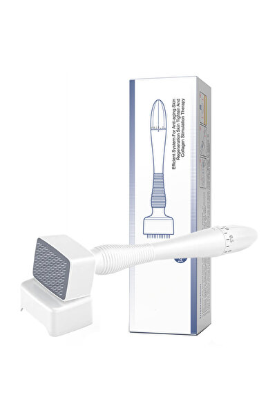 Choice White 140Needles 1Pcs Derma Stamp 140Pins Adjustable Microneedling Der...
