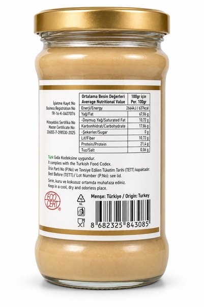 Essen Organik Organik Tahin 300 Gr. ( Yerli Organik Susam )