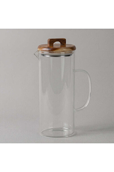 Linens Handle Cam-Akasya Kapaklı 1300 ml Sürahi