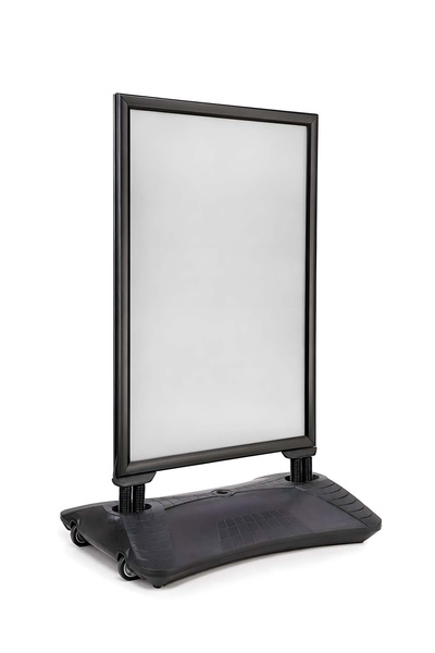 ÖzgürceSeç لوح رصيف إعلاني مزدوج الجوانب من Windpro B2 (50X70) أسود