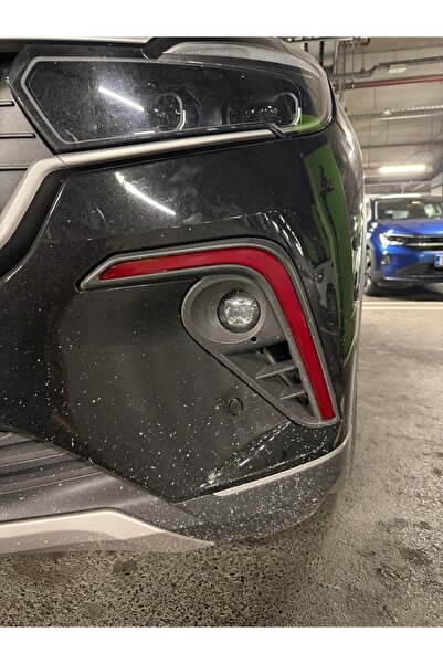 ARKT STİCKER Togg T10X Gündüz Led Sticker Set Kırmızı