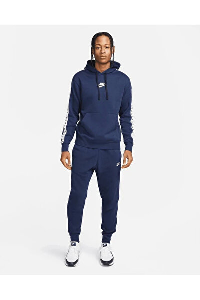 Nike Clup Fleece Gx Trk Suit Erkek Pamuklu Lacivert Eşofman Takımı