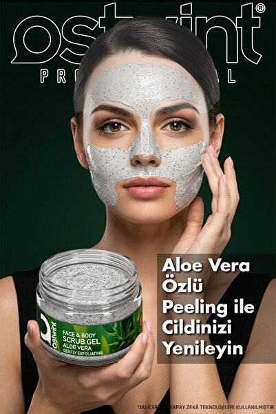 Ostwint Scrub Jel Aloe Vera Özlü Yüz Ve Vücut Peelingi 300 ml