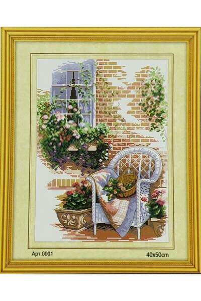 Genel Markalar Goblen Etamin Işleme Seti 40x50 Cm 001