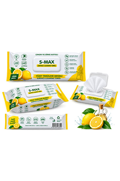 Pafilya S-Max Lemon Scented Surface Cleaning Towel Large Size 4X102 (408 Sheets)