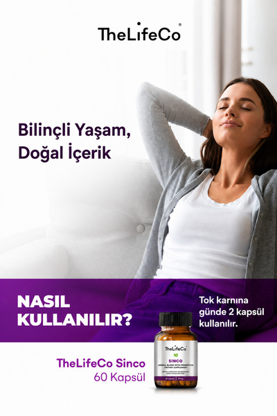 TheLifeCo Sinco 60 Kapsül