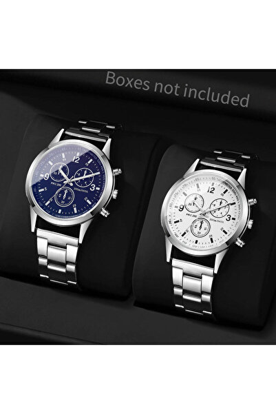 Choice 2PCS Set Without Box 1/2PCS Men's Watches Casual Analog Quartz Watch M...