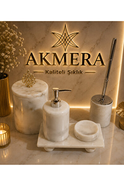 Akmera Home 5 Parça Ultra Lüks Banyo Seti