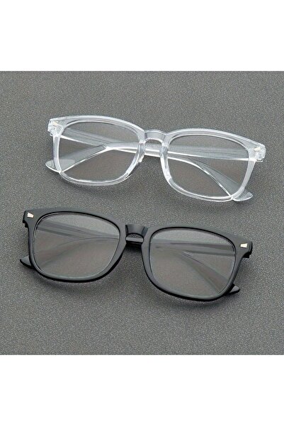 Choice 2 MIX 1pc Square Rivet Fashion Anti Blue Light Glasses for Daily Commu...