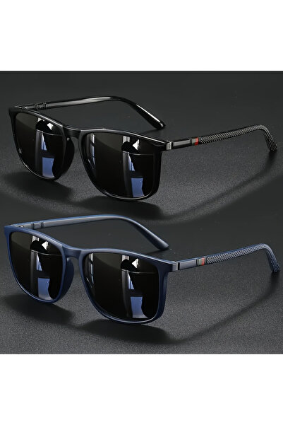 Choice1 GRAY 2/3pcs Luxury Square Vintage Cycling Sunglasses Men Women Fashio...