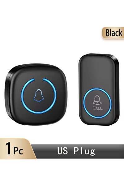 Choice US Plug Wireless Doorbell, 300M Range, 60 Melodies, Smart Welcome Bell...