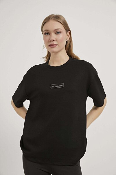 Arma Life Armalife 7876 Bi̇s Yaka Premum Women's T-Shirt