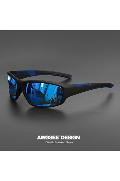choice2 C4 Blue Premium Polarized Sports Sunglasses by AWGSEEDESIGN – 100% UV...