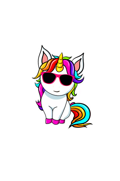 Choice 11X15CM JT216-PVC-11X15CM 1pc Car Sticker Sticker Unicorn Sticker Crea...