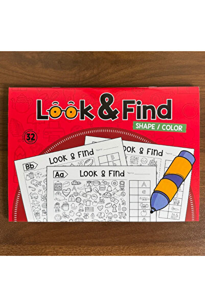 Choice RED TYPE Children/adults Drawing Toy Book, Search for Hidden Items Fun...