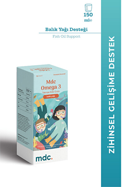 MDC Omega 3 Balık Yağı 150 ml