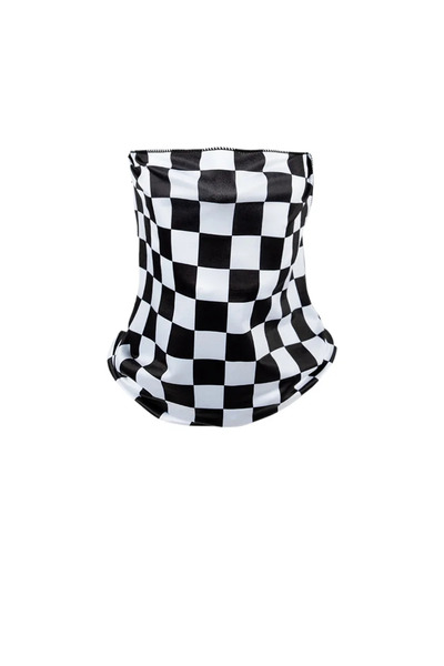 Choice Multiuse Bandana 1 1Pc Outdoor Men Women Checkered Grid Face Mask Moto...