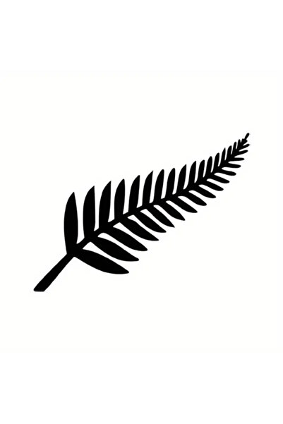 Choice 12.5x9.2cm black New Zealand Fern Plant Vinyl Graphic Car Truck Window...