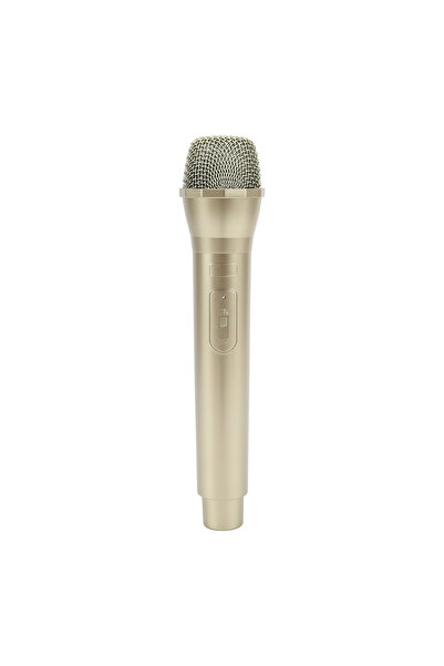 choice2 Gold Prop Mic Prop Microphone Plastic Prop Mic Realistic Prop Microph...