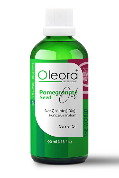 Nar Çekirdeği Yağı, Saf Sabit Yağ, (POMEGRANATE SEEDS OİL) Carrier Oil, Pure 100 ml