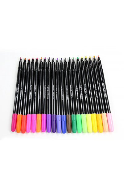 Choice 12 Colors 12 Colors/set Waterproof Colorfast Fabric Textile Marker Pen...