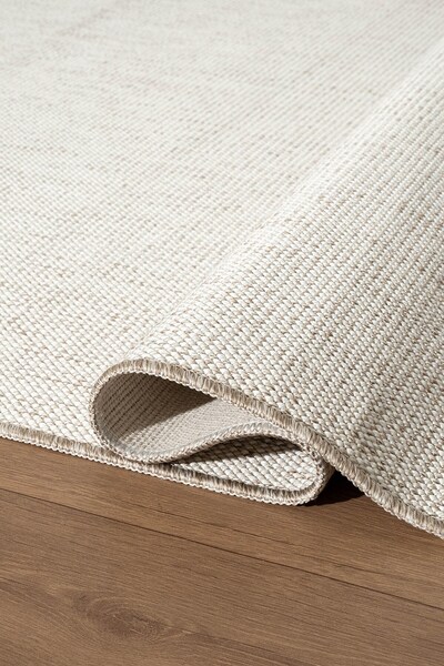 Cotto Home Saten Sisal SS002B Bej Modern Sisal Halı Yumuşak Dokulu Kaymaz Tab...