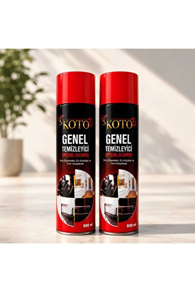 KOTO Genel Temizleyici Cam Ekran Yüzey Plastik Deri Anti Static Cleaner Susuz...